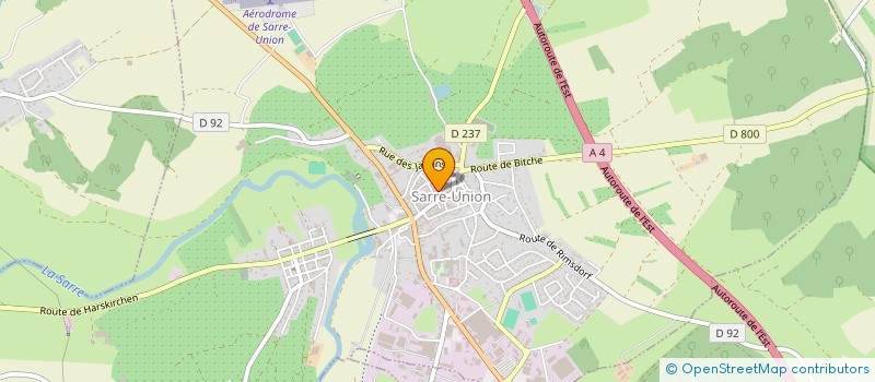 localisation de l'entreprise MADAME JODIE BUCHEL  SARRE-UNION