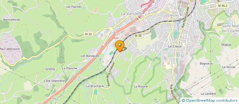 localisation de l'entreprise MADAME JODIE CHAMPAGNON à SAINT-CHAMOND