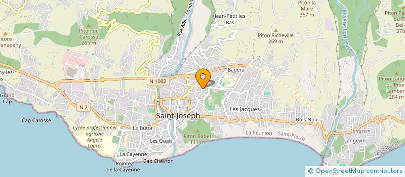 localisation de l'entreprise MADAME JODIE GRONDIN à SAINT-DENIS