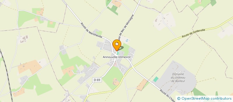 localisation de l'entreprise MADAME JODIE GUERIN  ANNOUVILLE-VILMESNIL