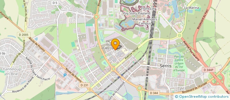 localisation de l'entreprise MADAME JODIE LAMOTTE  CHESSY