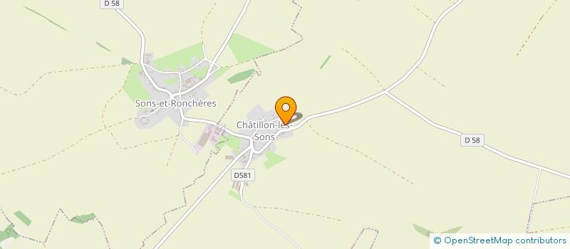 localisation de l'entreprise MADAME JODIE LEGRAND  CHATILLON-LES-SONS