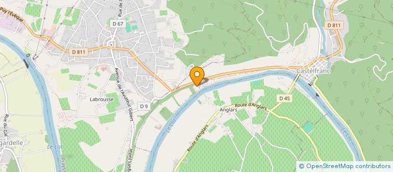 localisation de l'entreprise MADAME JODIE LOPES  CASTELFRANC