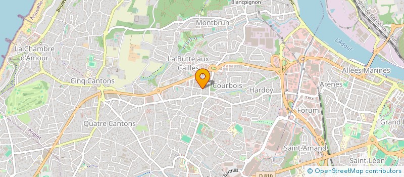 localisation de l'entreprise MADAME JODIE RAYNARD  ANGLET