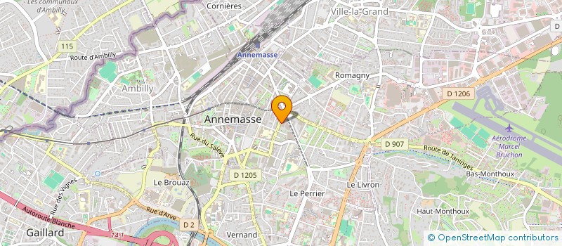 localisation de l'entreprise MADAME JODIE RICHARD à ANNEMASSE