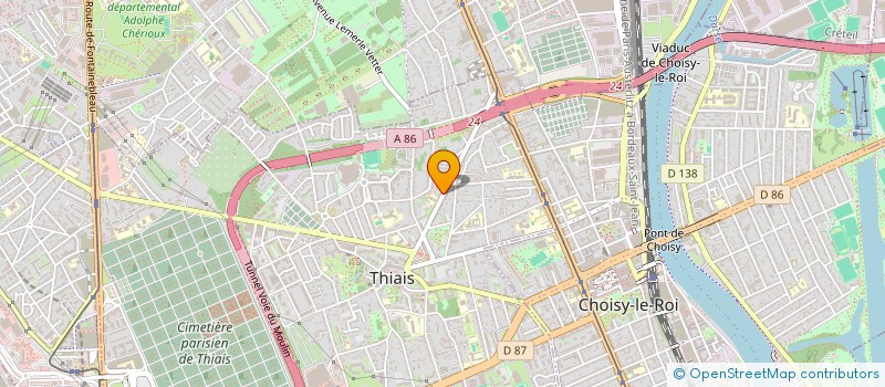 localisation de l'entreprise MADAME JODIE RICHARDSON  ENGHIEN-LES-BAINS