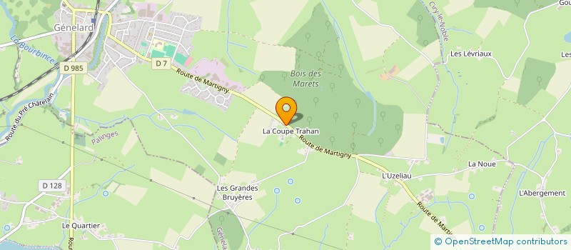 localisation de l'entreprise MADAME JODIE ROOSLI  GENELARD