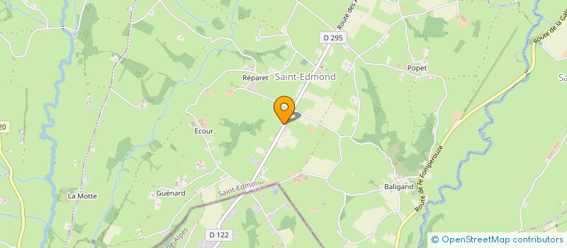 localisation de l'entreprise MADAME JODIE VILLENEUVE  SAINT-EDMOND