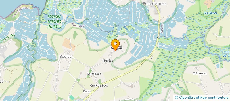 localisation de l'entreprise MADAME JODY BOUGET à TREGUIER