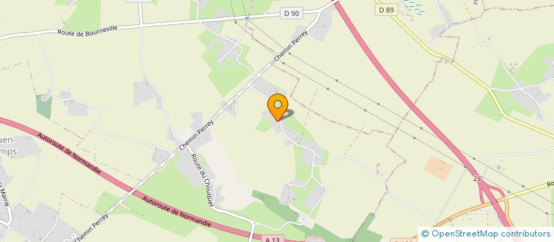 localisation de l'entreprise MADAME JODY CLEMENT  LE PERREY