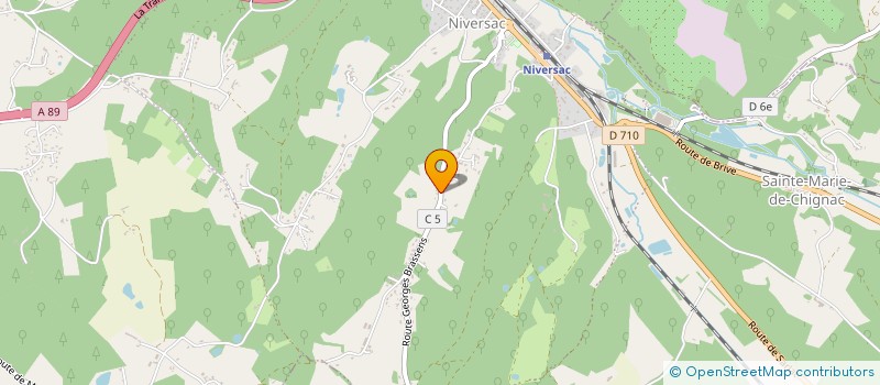 localisation de l'entreprise MADAME JODY CORREIA  BOULAZAC ISLE MANOIRE