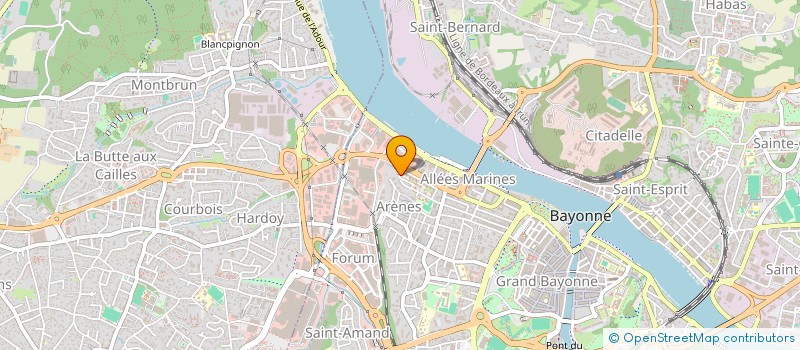 localisation de l'entreprise MADAME JODY HABEREY  BAYONNE