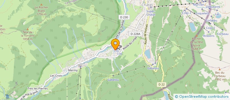 localisation de l'entreprise MADAME JODY LIEVIN  CHATEL