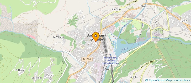localisation de l'entreprise MADAME JOE BUET  BOURG-SAINT-MAURICE