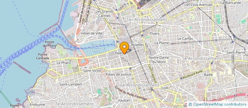 localisation de l'entreprise MADAME JOELE HAMMERLIN à MARSEILLE