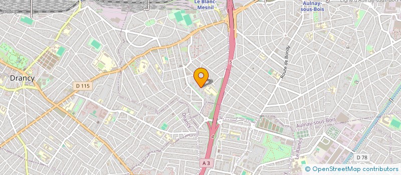 localisation de l'entreprise MADAME JOELLA APOUA MANGONGO  LE BLANC-MESNIL