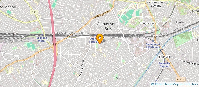 localisation de l'entreprise MADAME JOELLE AELI à AULNAY-SOUS-BOIS