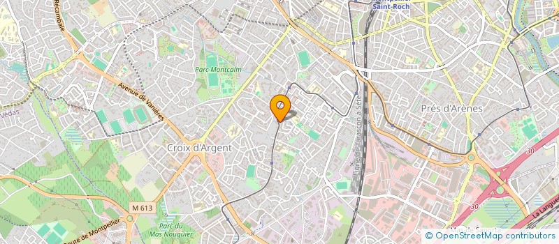 localisation de l'entreprise MADAME JOELLE ALARCON à MONTPELLIER
