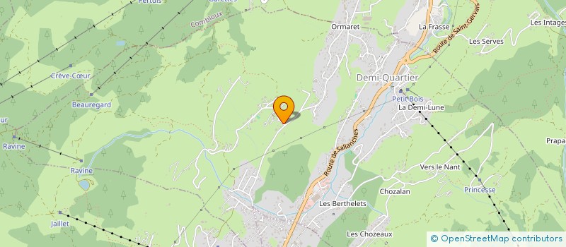 localisation de l'entreprise MADAME JOELLE ALLARD  DEMI-QUARTIER