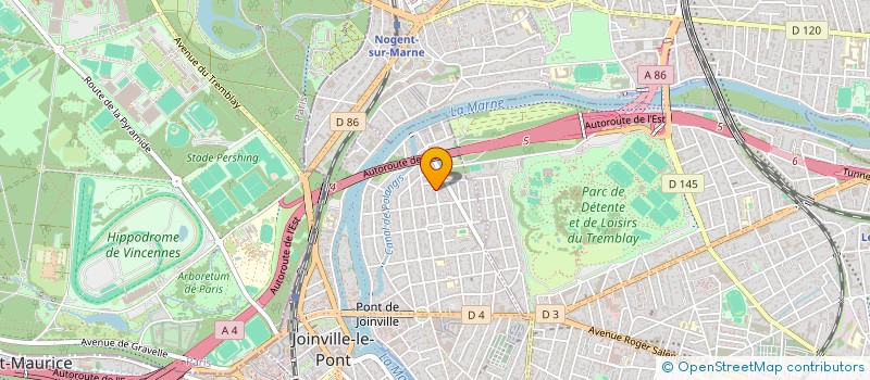 localisation de l'entreprise MADAME JOELLE ALLOUCHE à JOINVILLE LE PONT