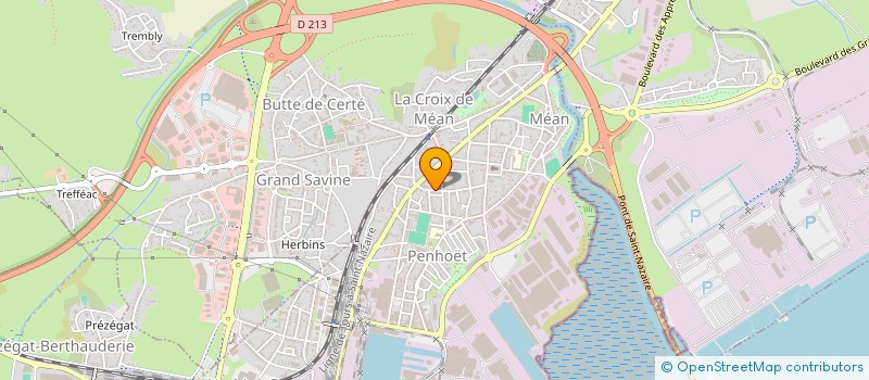 localisation de l'entreprise MADAME JOELLE AOUSTIN  SAINT-NAZAIRE