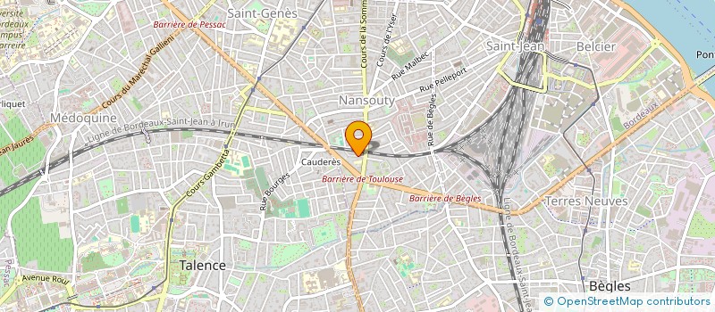 localisation de l'entreprise MADAME JOELLE ARTIGALAS  BORDEAUX