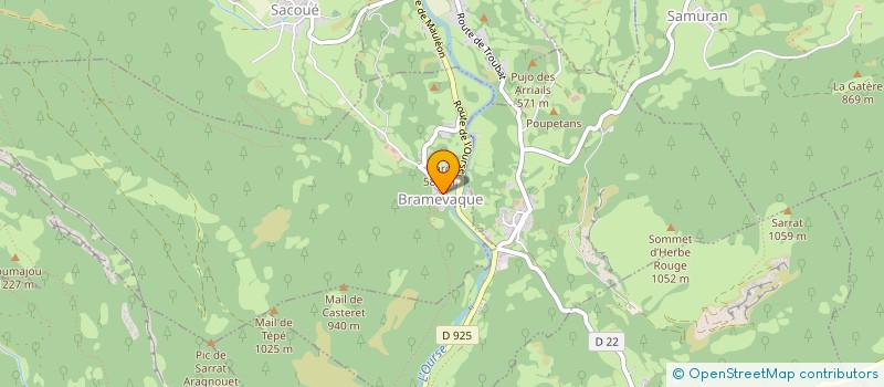 localisation de l'entreprise MADAME JOELLE ARTIGAU  BRAMEVAQUE