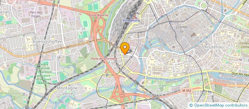 localisation de l'entreprise MADAME JOELLE ASSERAF à STRASBOURG