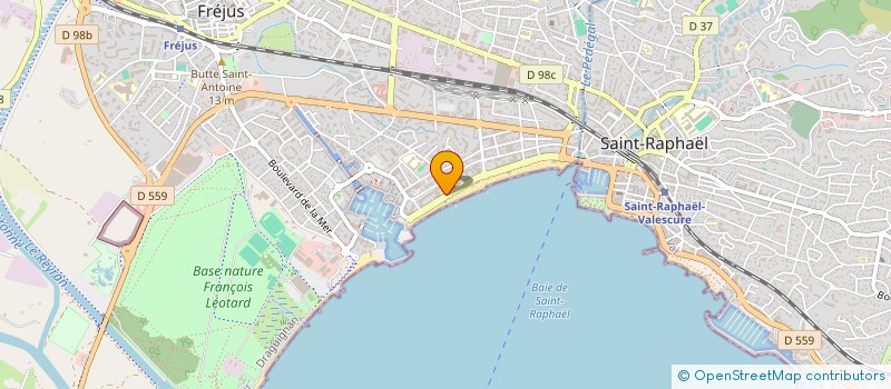 localisation de l'entreprise MADAME JOELLE AUGER à FREJUS