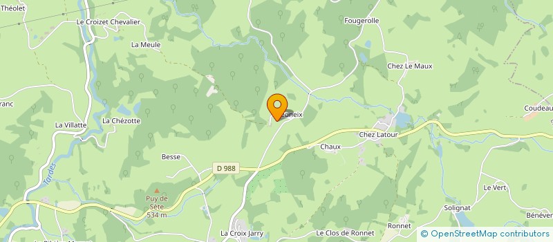 localisation de l'entreprise MADAME JOELLE BALLET  LUPERSAT