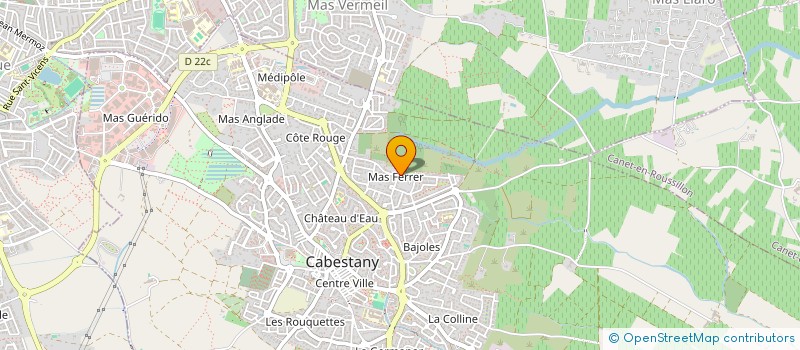 localisation de l'entreprise MADAME JOELLE BARTHELEMY  CABESTANY