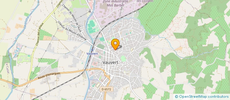 localisation de l'entreprise MADAME JOELLE BARTHELEMY à VAUVERT