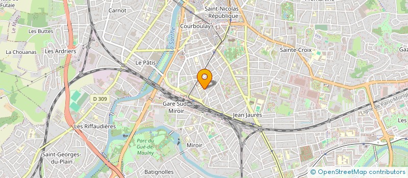 localisation de l'entreprise MADAME JOELLE BARTOLI  LE MANS