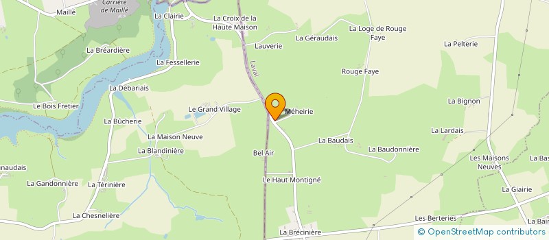 localisation de l'entreprise MADAME JOELLE BEAUSSIER  BOURGON