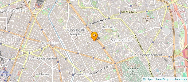 localisation de l'entreprise MADAME JOELLE BELHACHE  PARIS