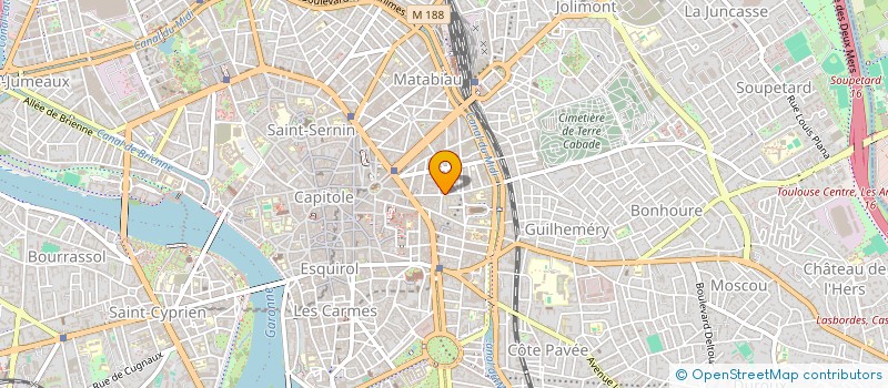 localisation de l'entreprise MADAME JOELLE BERNET à TOULOUSE