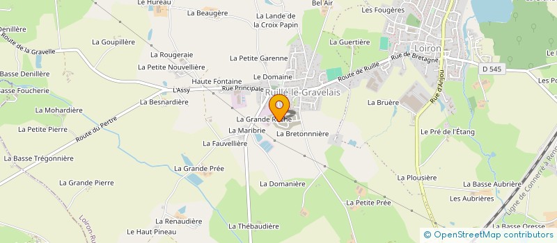 localisation de l'entreprise MADAME JOELLE BESNIER à MONTJEAN