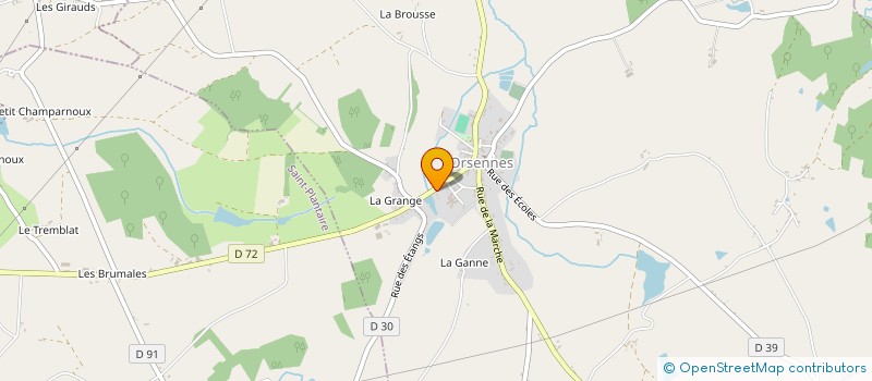 localisation de l'entreprise MADAME JOELLE BEUSCART à ORSENNES