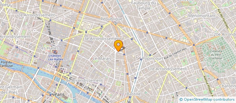 localisation de l'entreprise MADAME JOELLE BITTON  PARIS