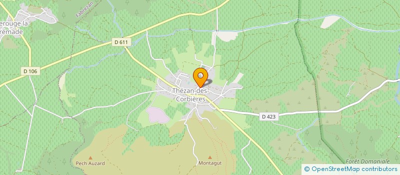 localisation de l'entreprise MADAME JOELLE BLAEVOET  THEZAN-DES-CORBIERES