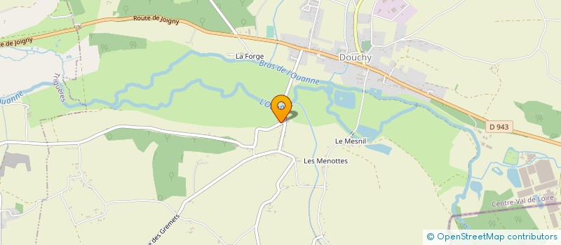 localisation de l'entreprise MADAME JOELLE BLANCHE PAREIN  DOUCHY-MONTCORBON