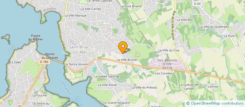 localisation de l'entreprise MADAME JOELLE BOCEL à SAINT-BRIAC-SUR-MER