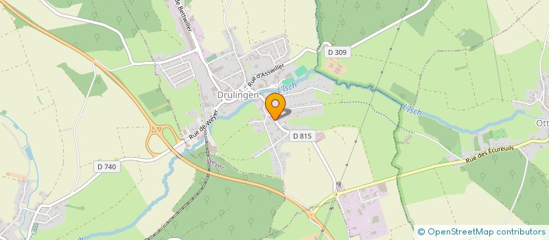 localisation de l'entreprise MADAME JOELLE BOESHERTZ  DRULINGEN