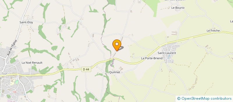 localisation de l'entreprise MADAME JOELLE BOISCOMMUN-FILLON  PLEMY