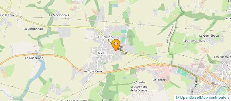 localisation de l'entreprise MADAME JOELLE BOQUET  PLUDUNO