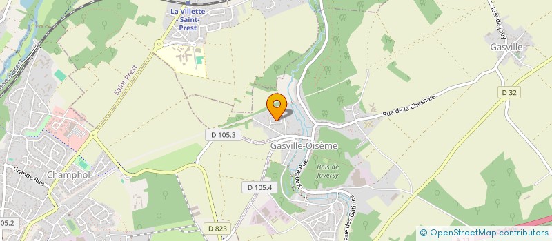 localisation de l'entreprise MADAME JOELLE BOREE à GASVILLE-OISEME