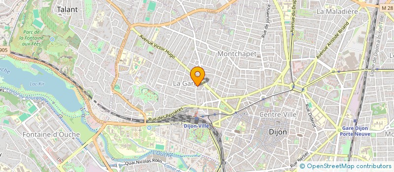 localisation de l'entreprise MADAME JOELLE BOS à DIJON