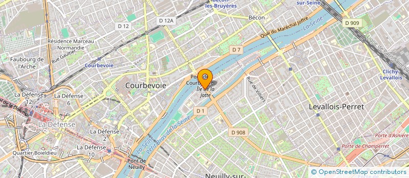 localisation de l'entreprise MADAME JOELLE BOUGNA MBONDO à NEUILLY-SUR-SEINE