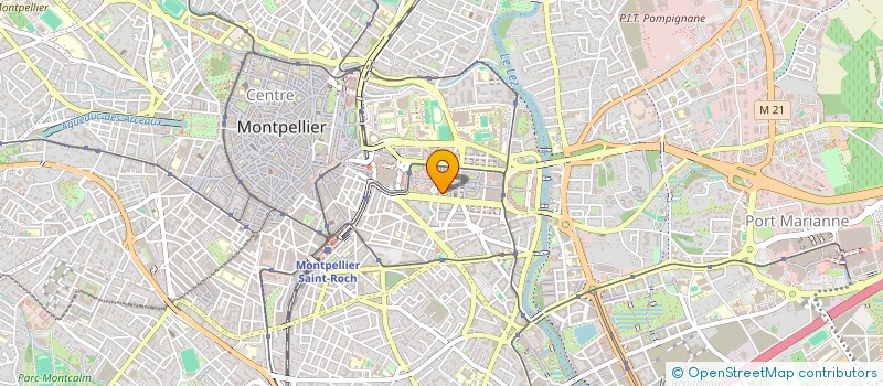localisation de l'entreprise MADAME JOELLE BOUZIGUES à MONTPELLIER