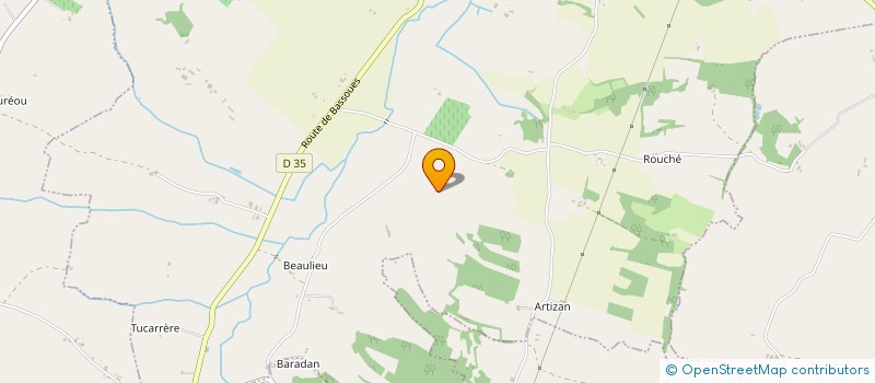 localisation de l'entreprise MADAME JOELLE BRENAS  CASTILLON-DEBATS